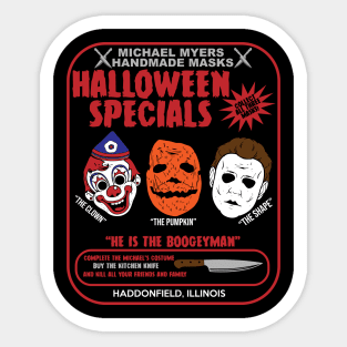 Halloween Specials Michael's masks Sticker